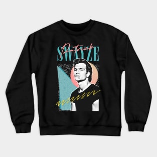 Patrick Swayze •• Retro Graphic Design Crewneck Sweatshirt